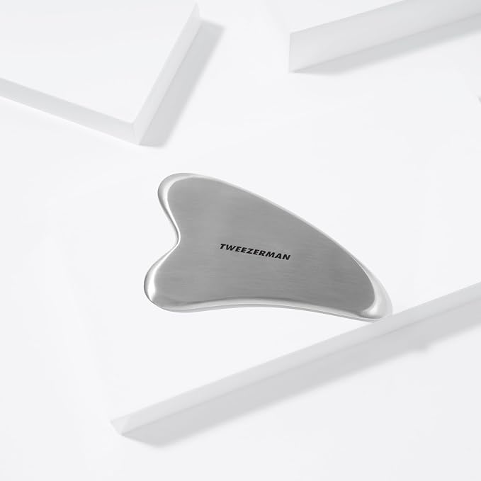 Tweezerman Stainless Steel Gua Sha Massager - Image 3