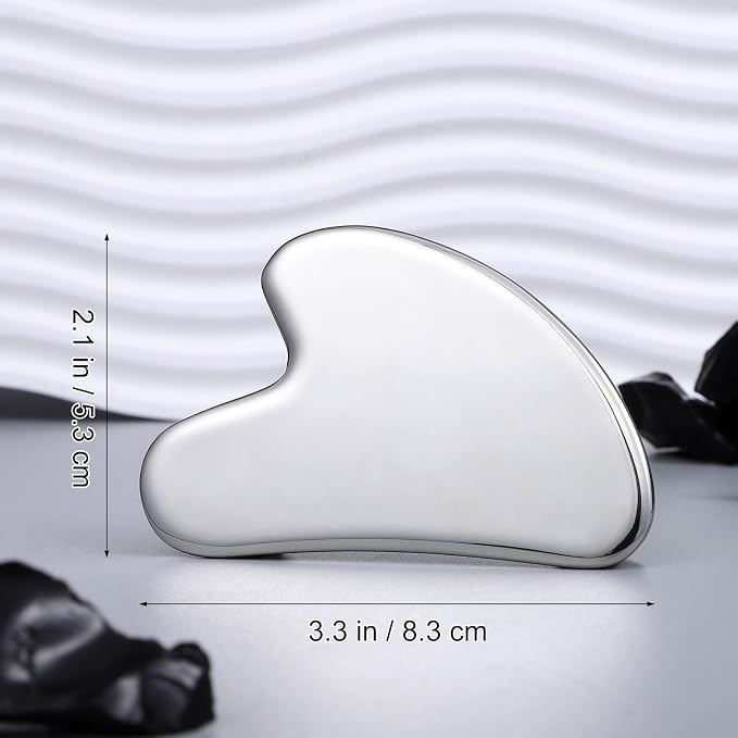 rosenice Gua Sha Facial Tools Guasha Tool Gua Sha Jade Stone - Image 5
