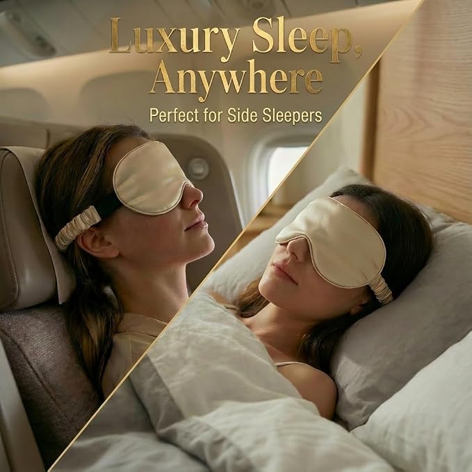 MATASSE 100% Mulberry Silk Sleep Mask 22 Momme Grade 6A - Image 8