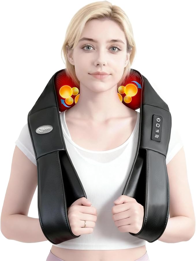 cotsoco Neck Massager, Shiatsu Shoulder and Back Neck Massager by cotsoco