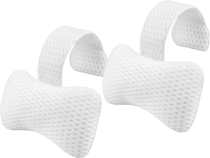 Hot Tub Pillow for Outdoor（2-Pack）, Universal Spa Headrest Pillow for Bathtub by Unknown