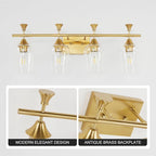 Bathroom Light Fixtures, Brushed Gold Vanity Lights - Image 6