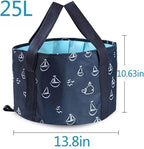 Collapsible Bucket for Soaking Feet, Portable Travel Foot Bath Tub, Foot - Image 2