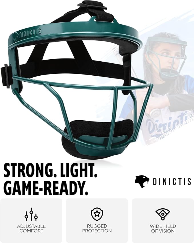 Dinictis Softball Face Mask, Lightweight, Comfortable, - Image 4