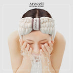 AROCELL OFFICIAL Face Wash Cleansing Headband Makeup Skincare Facial Spa Bath - Image 5