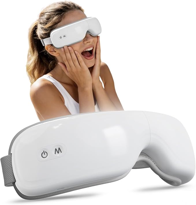 Pinailon Eye Massager, Rechargeable Heated Sleep Mask by Unknown