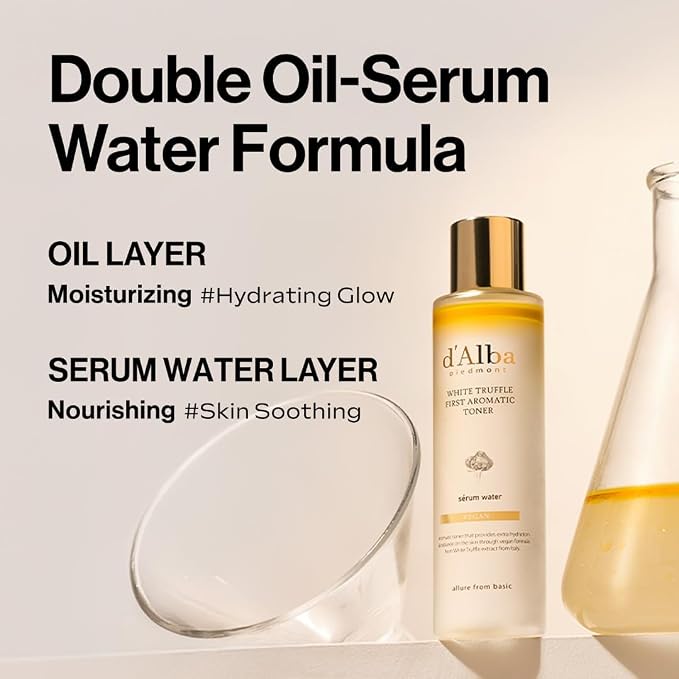 d’Alba Italian White Truffle First Aromatic Toner, Vegan Skincare, Gentle - Image 3