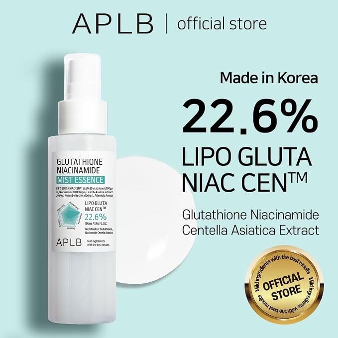 APLB Glutathione Niacinamide Mist Essence | LIPO GLUTA NIAC CEN™ 22.6% 3.55 - Image 2