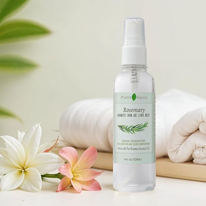 Rosemary Linen & Room Spray, Natural Aromatic Spray Made - Image 4