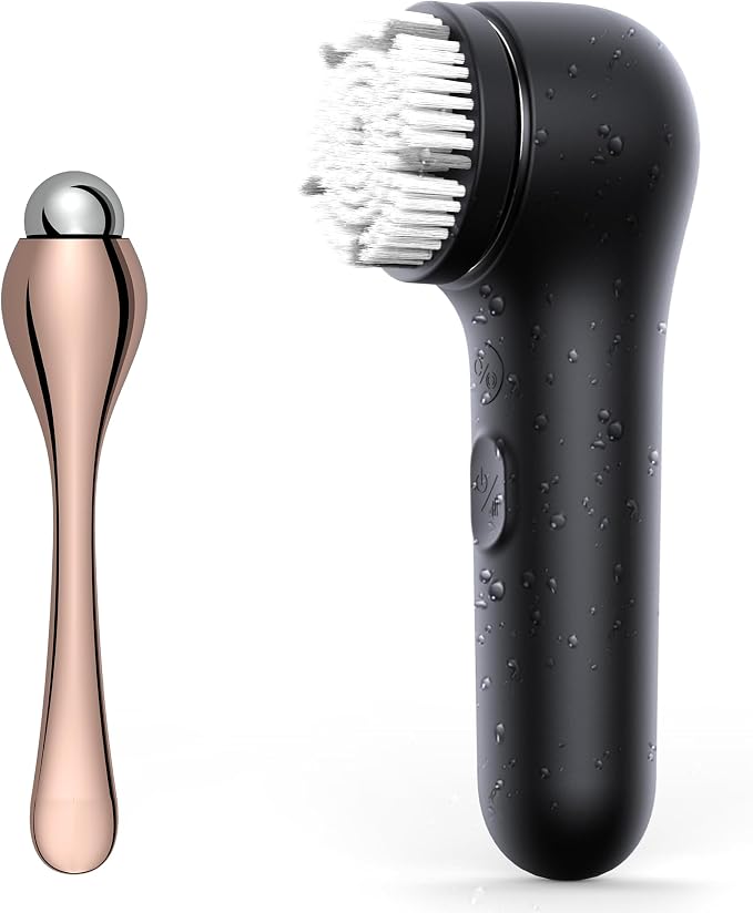 Premium Face Scrubber, Deep Pore Cleansing Brush, Waterproof & Rechargeable by N%C3%A5graCoola