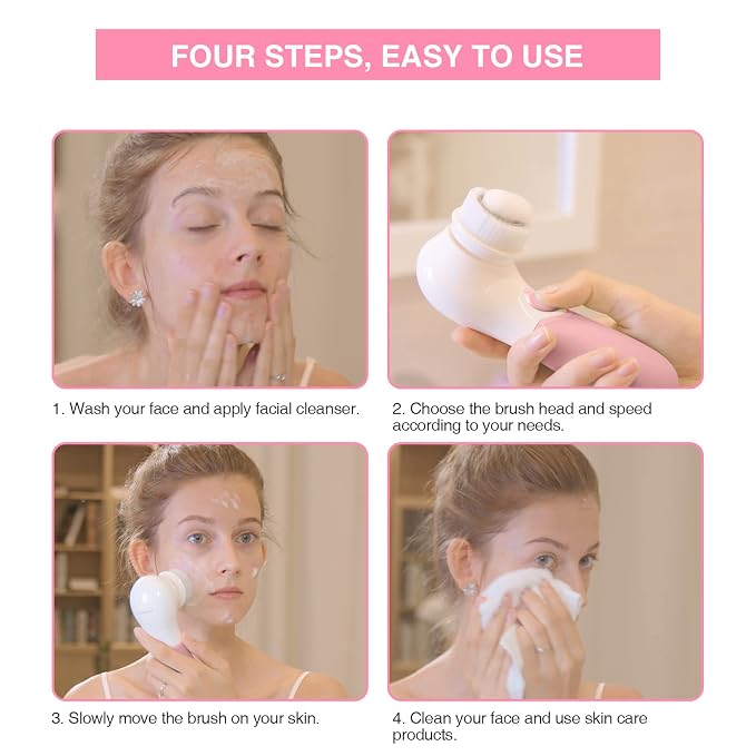 TOUCHBeauty Spin Brush Face Cleanser - Image 6