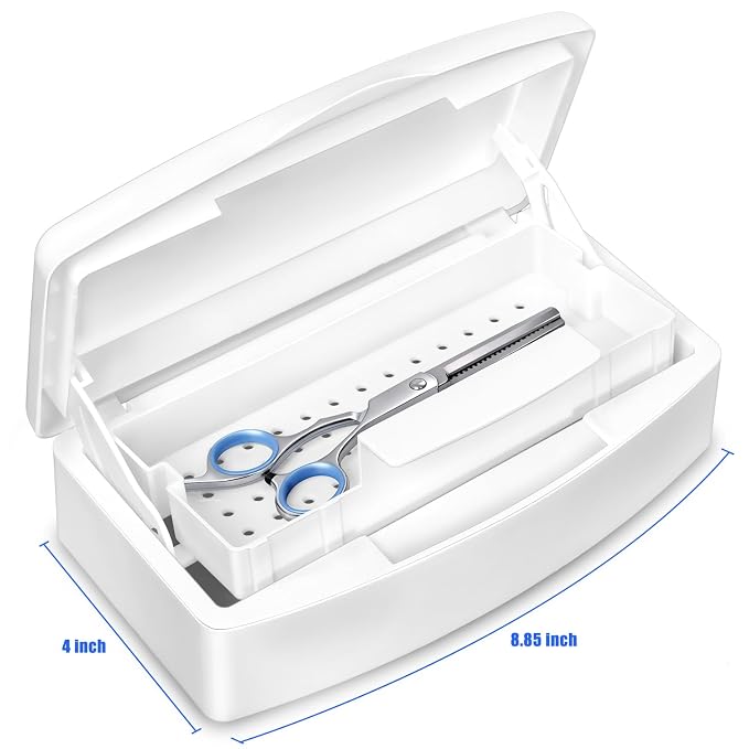 Plastic Sterilizing Tray, Tool sterilization box, Nail Tools Plastic - Image 3