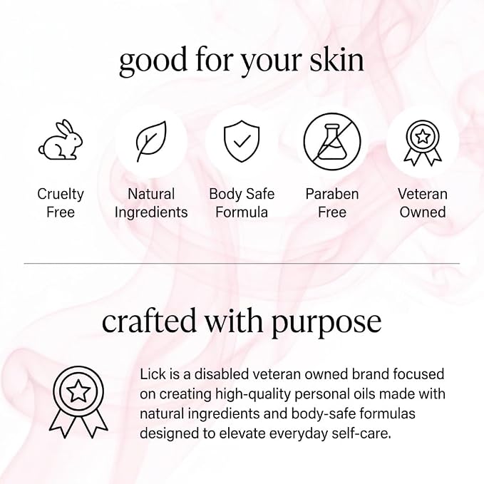 LICK Rose & Jasmine Floral Scented Body Oil – Lightweight Daily Hydration - Image 7