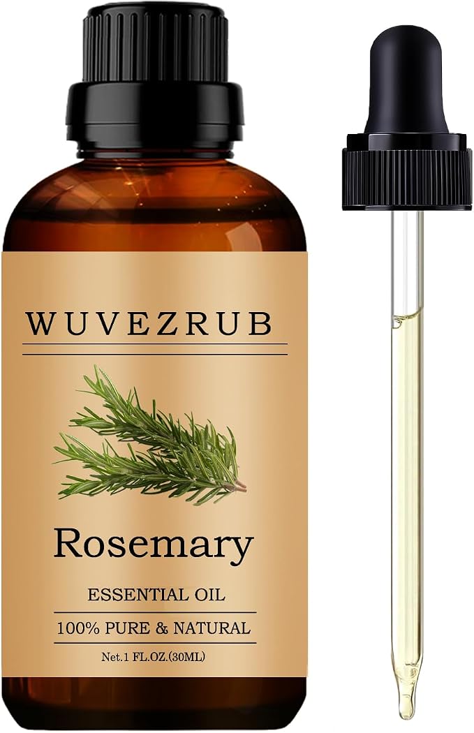 Rosemary Essential Oils, 30ML Pure and Natural Essential Oil by WUVEZRUB