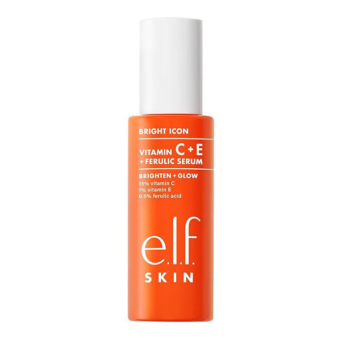 e.l.f. SKIN Bright Icon Vitamin C + E + Ferulic Face Serum, Brightening & - Image 6