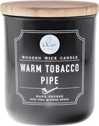 DW Home Warm Tobacco Pipe Scented Candle by DWHome