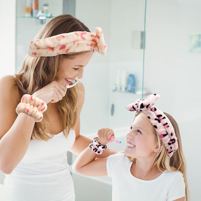 12PCS Spa Headband and Wristbands - Image 2