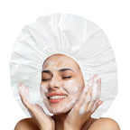 Super Jumbo Shower Cap 2 PCS Waterproof Shower Caps - Image 2