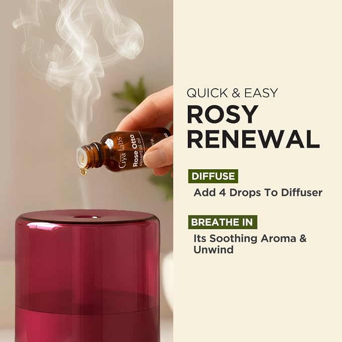 100% Pure Rose Otto Essential Oil - Image 4