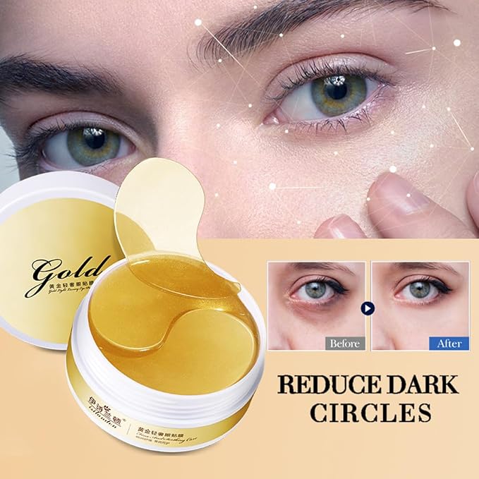 ISILANDON 24K Gold Eye Mask-60 Pcs, Care - Image 6
