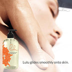 Lulu Orange Blossom Massage Oil, Sweet Almond, Jojoba & Macadamia Oils - Image 2