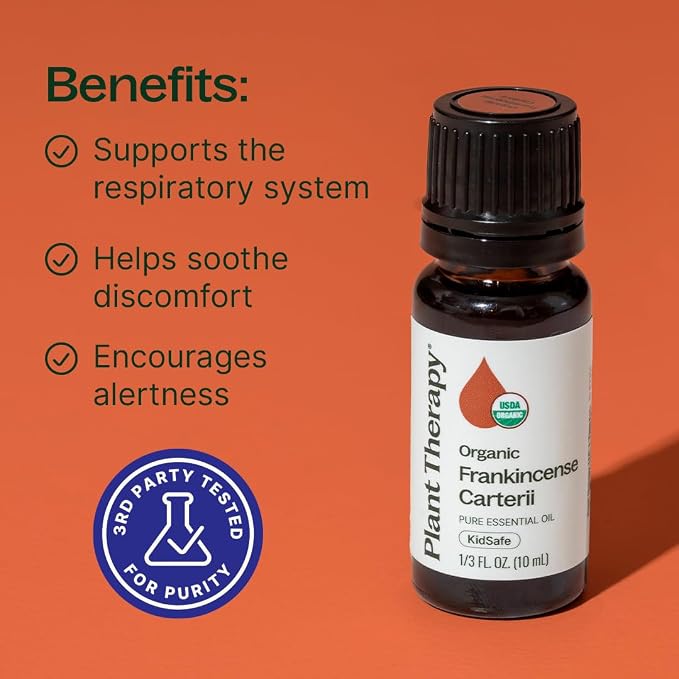 Plant Therapy Organic Frankincense Carterii Essential Oil 100% Pure, USDA - Image 2