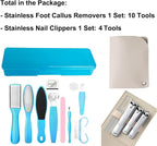 Stainless Callus Removers Set Foot File Pedicure Tools Kit - Image 2
