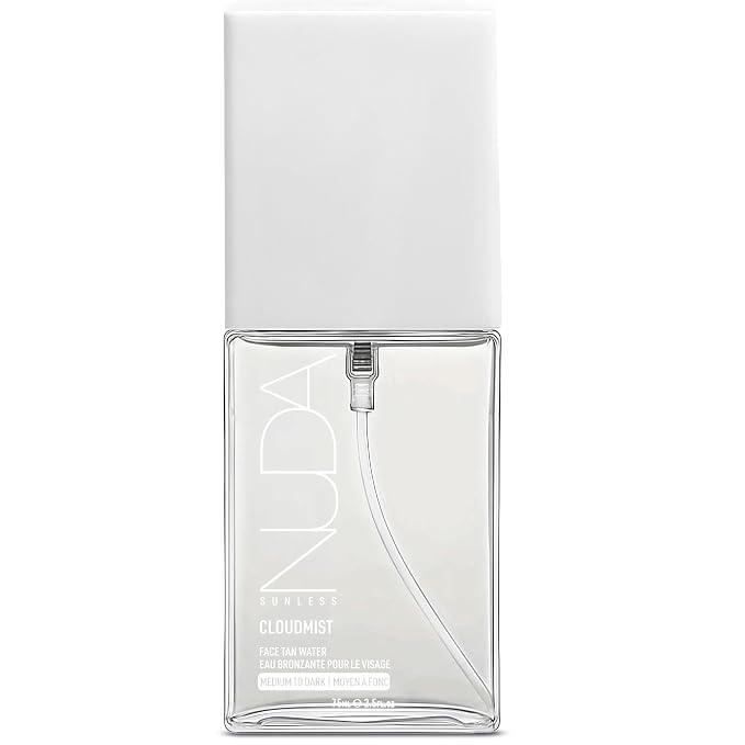 Nuda CloudMist Face Tan Water | Buildable Facial Tanning Mist by Nuda