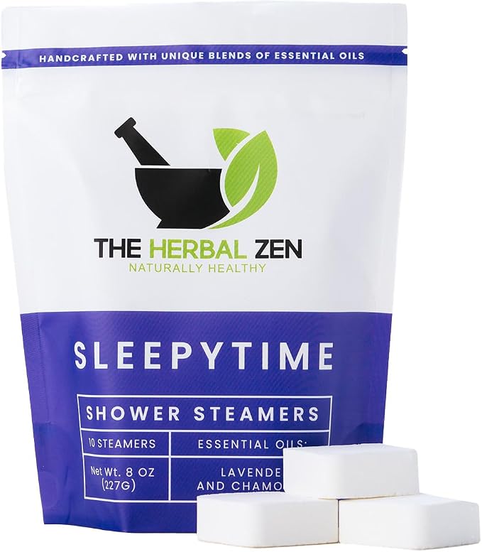 Sleepytime Lavender Shower Steamers Aromatherapy 10 Pack by TheHerbalZen