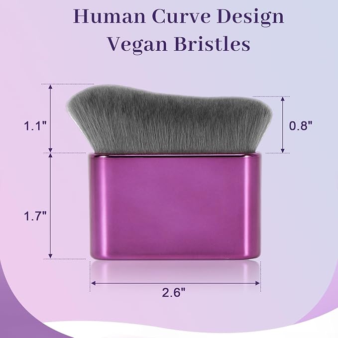 Self Tanner Brush for Body & Face - Image 2