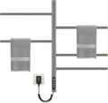 Rotatable Heated Towel Warmer, Plug-in/Hard-Wired Wall Mounted Electric Towel by SEHAUSEU