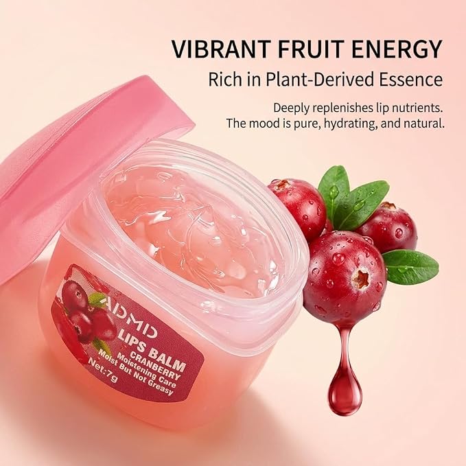 8 Packs Fruit Flavor Mini Lip Balm Set, 8 Pack Fruit Lip Balm - Image 4