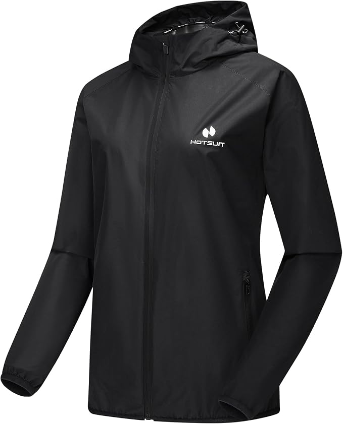 HOTSUIT Sauna Suit Women Machine Washable Sweat Sauna Jacket Pants Anti Rip by HOTSUIT