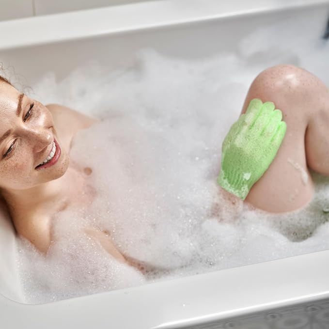 LemonRoad 48 Pcs Exfoliating Bath Gloves - Image 3
