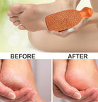 QUBA LINEN Pumice Stone for Feet – 2-Sided Terra Cotta Foot Scrubber, Natural - Image 7