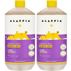 Alaffia Bubble Bath for Babies & Kids, Lemon Lavender 2-Pack – Long-Lasting by Alaffia