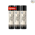 Moroccan Magic Vegan Vanilla Lip Balm 3 Pack | Ultra-Hydrating Argan & by MoroccanMagic
