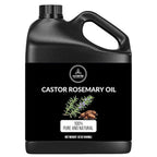 Naturevibe Botanicals Castor Rosemary Oil 32 Ounces | 100% Pure and Natural | by NaturevibeBotanicals