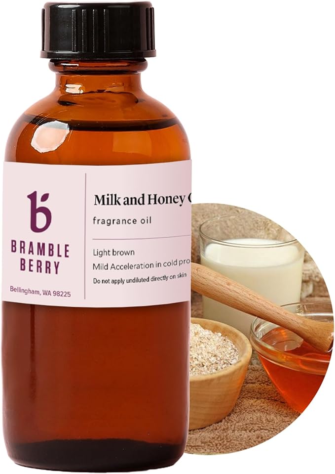 Milk and Honey Candle and Soap Fragrance Oil 2 oz by BrambleBerry