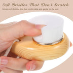 2pcs Soft Bristle Face Cleansing Brush Manual Face Brush - Image 3