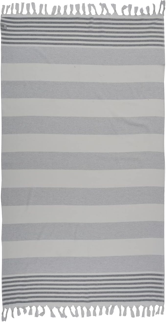 Beach Towel | Cotton Beach Towels, Sand Free, Highly Absorbent, Quick Dry by LA%60HAMMAMFINELIVING