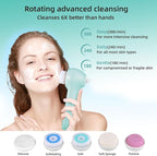 UMICKOO Face Scrubber Exfoliator, Facial Cleansing Brush Waterproof - Image 3
