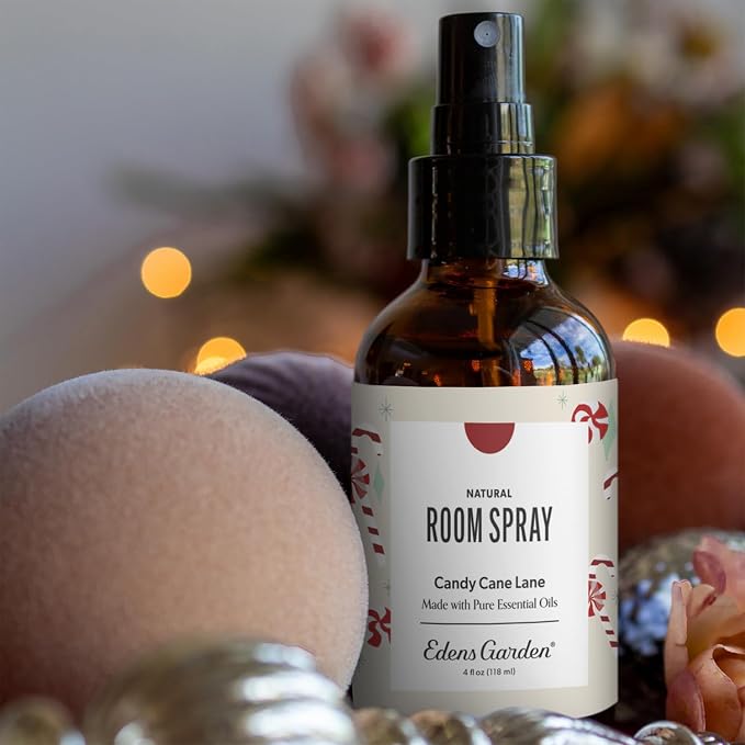 Edens Garden Candy Cane Lane Natural Room & Linen Spray – 100% Pure Essential - Image 3