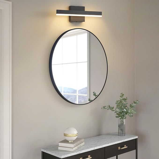Black Bathroom Vanity Light 15.75 inch, 14W Dimmable 5CCT LED Modern Bathroom - Image 7