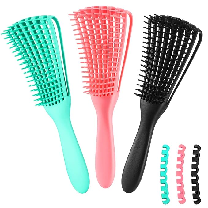 Hair Brush, Detangling Brush for Afro America/African Hair Textured 3a to 4c - Image 6