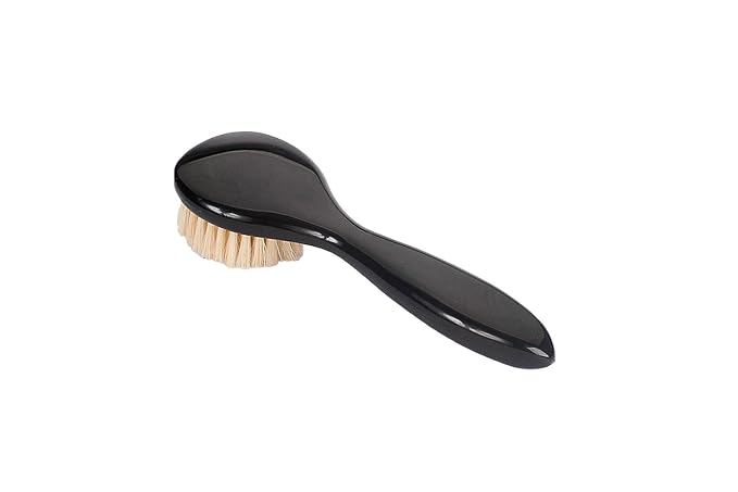 Hair Doc Esthetician Grade Facial Brush Natural Bristle Firm High Polish - Image 2