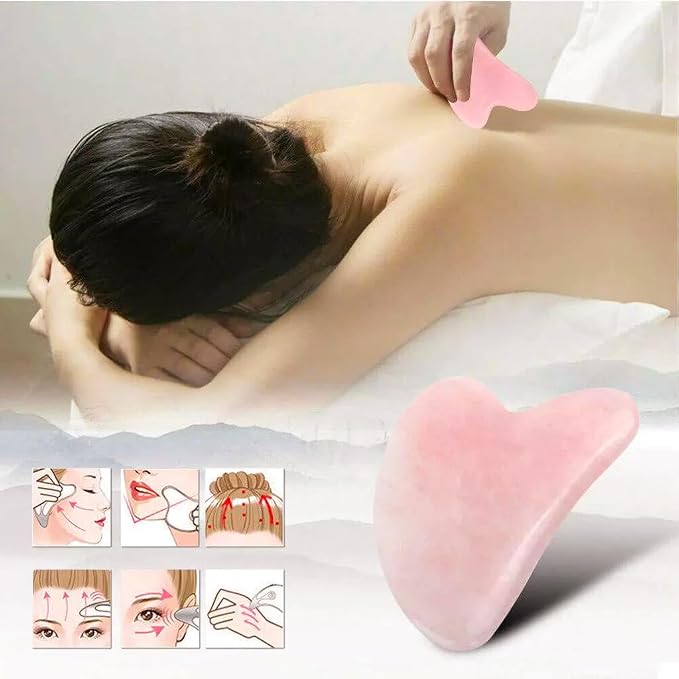Gua Sha Jade Stone Gua Sha Massage Tool, Guasha Tool - Image 5