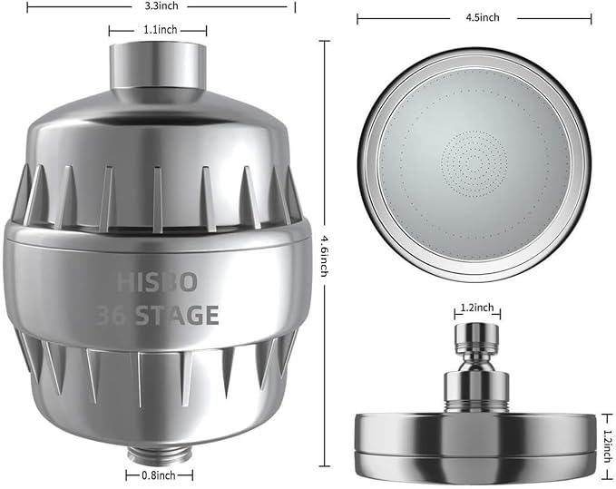 Luxury High Output Filtered Shower Head Set - Image 8