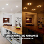 VOLISUN 12 Pack 4 Inch 5CCT Recessed Light - Image 3
