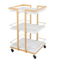 Esthetician Cart with Wheels Utility Salon Rolling Trolley, Tattoo Manicure by OmySalon